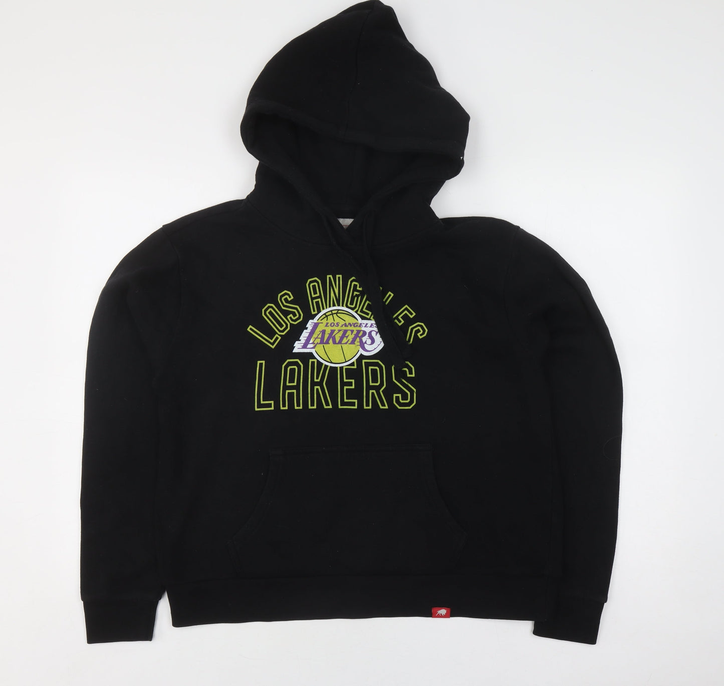 Sportige Men's Black M Hoodie, LA Lakers, Basketball Style