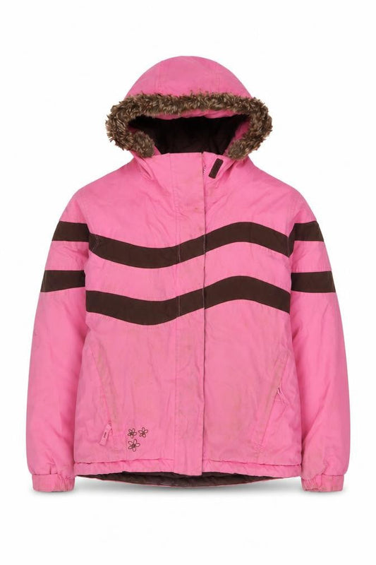 Alpine Snowsport Girls Pink Ski Jacket 11-12 Years