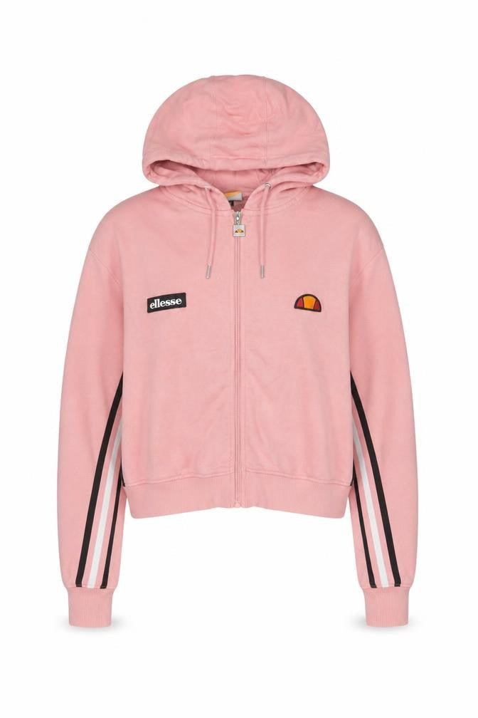 Ellesse Women's Pink Full Zip Hoodie Size 10