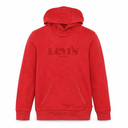 Levi's Red Pullover Hoodie Boys with Logo 13-14 Years
