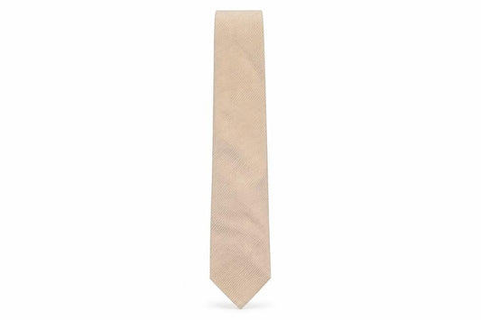 Van Heusen Beige Silk Men's Striped Tie