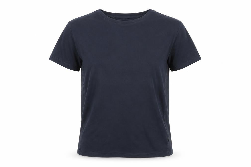 Calvin Klein Women's Blue Basic T-Shirt, Size S