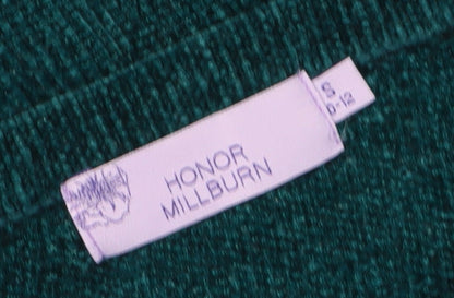 Close-up detail of Honor Millburn Women's Green Beaded jumper S