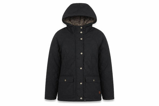 FatFace Women's Black Quilted Jacket Size 10
