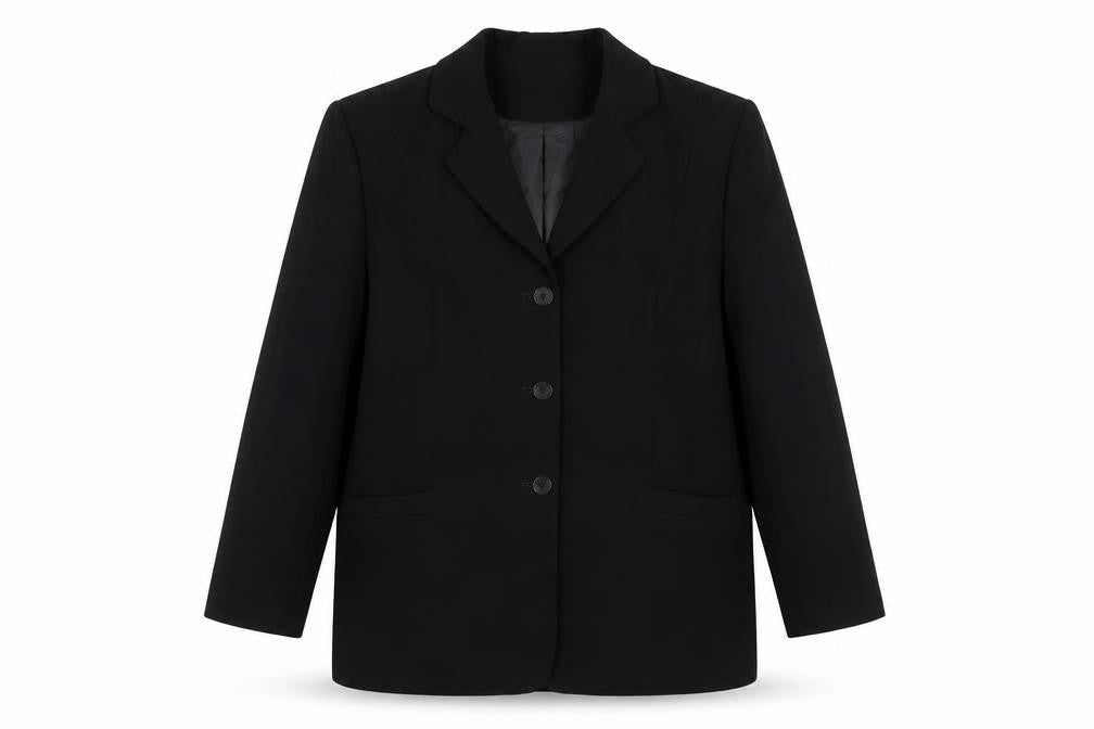 Eastex Women's Black Blazer, Size 12, Business, Lined