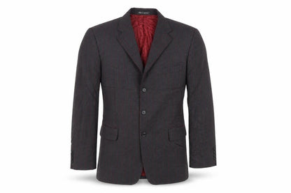 Austin Reed Men's Grey 42R Blazer Wool Striped