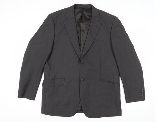 Thomas Nash Men's Grey Blazer 44R Classic Formal