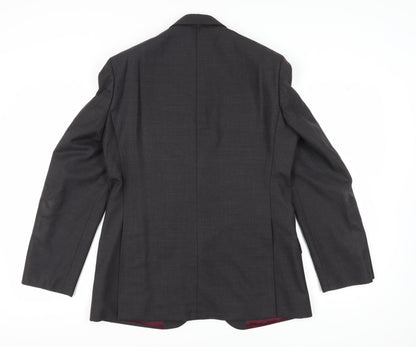 Austin Reed Men's Black Blazer 40R Classic Formal