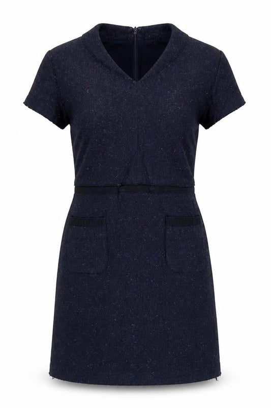 Banana Republic Women's Blue Petite 8 Sheath Dress