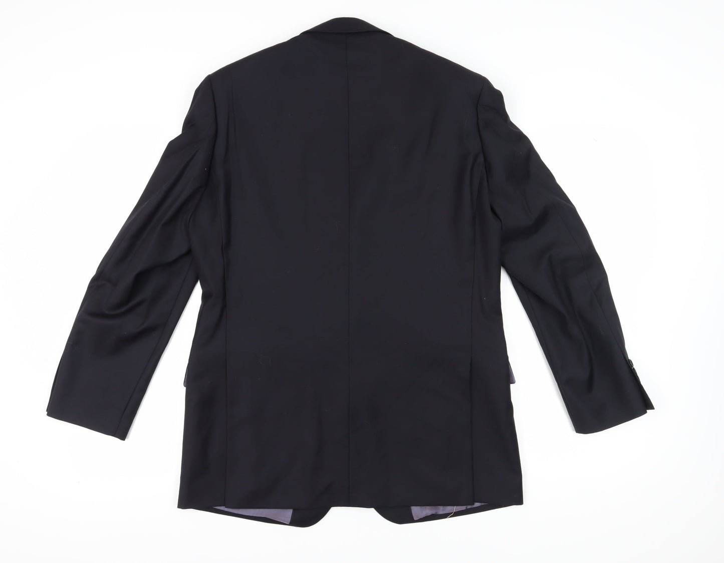 Pierre Cardin Men's Black Wool Blazer 38 REG Formal