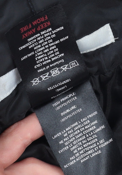 Close-up detail of TOG24 boys’ green basic jacket -, size 24, lined & zip closure