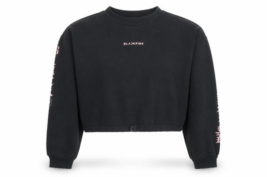 H&M Divided Black Hoodie, S, Women, Graphic Logo