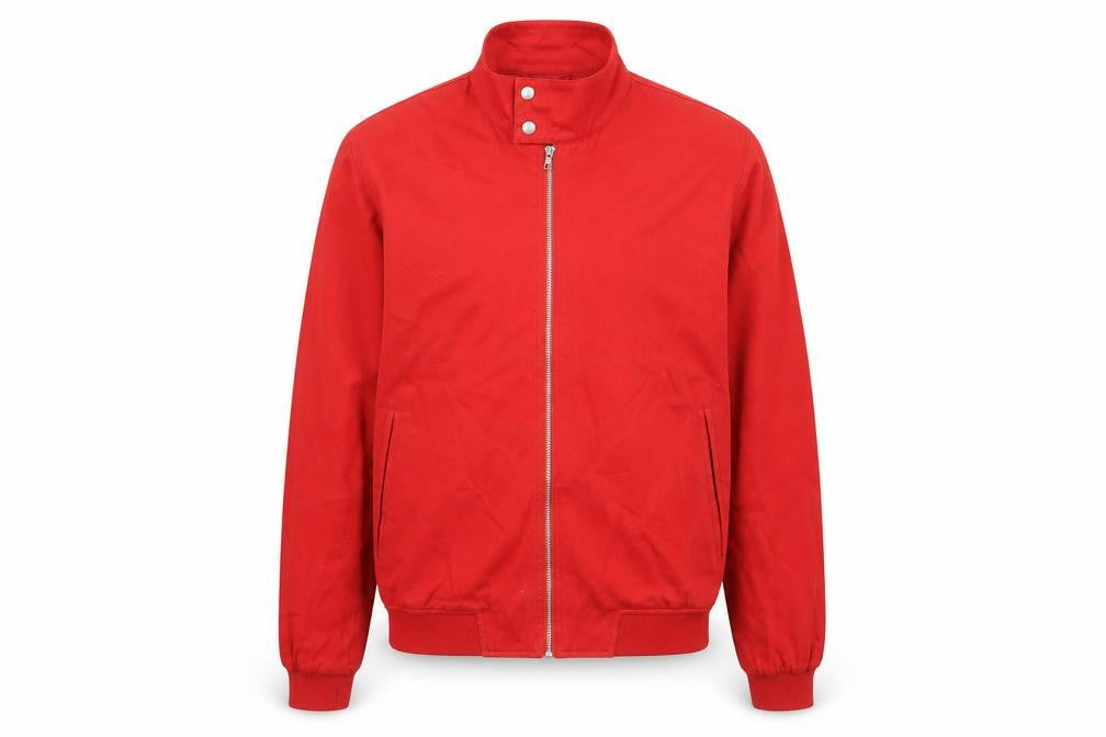 ASOS Red Bomber Jacket - Men's M Cotton