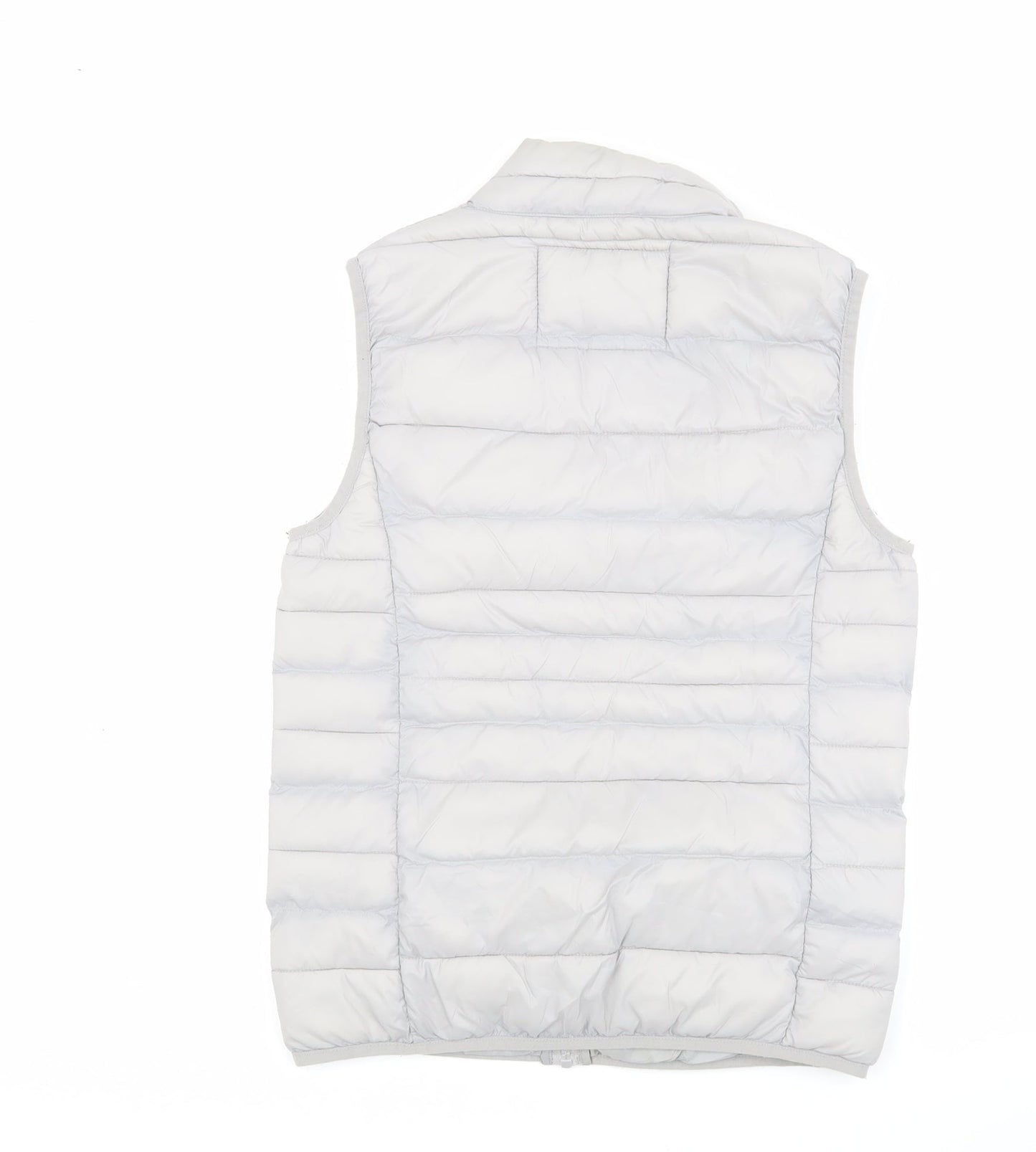 Puffa Women's Grey Puffer Waistcoat Size 8