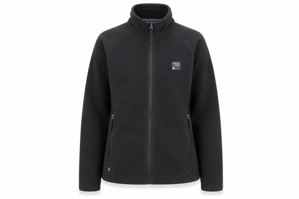 Sprayway Women's Black Fleece Jacket Size 14
