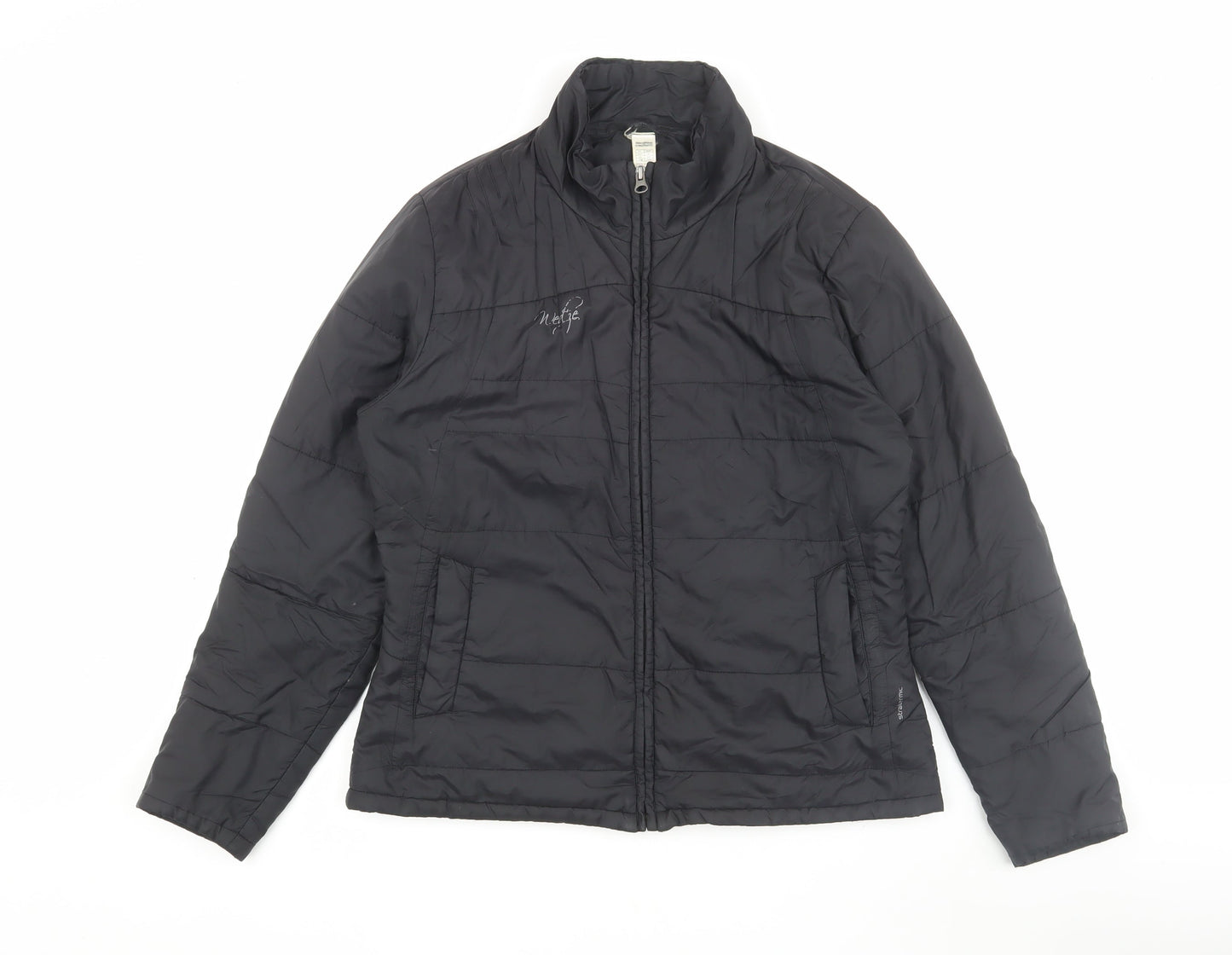 Decathlon Women's Black Puffer Jacket Size 14
