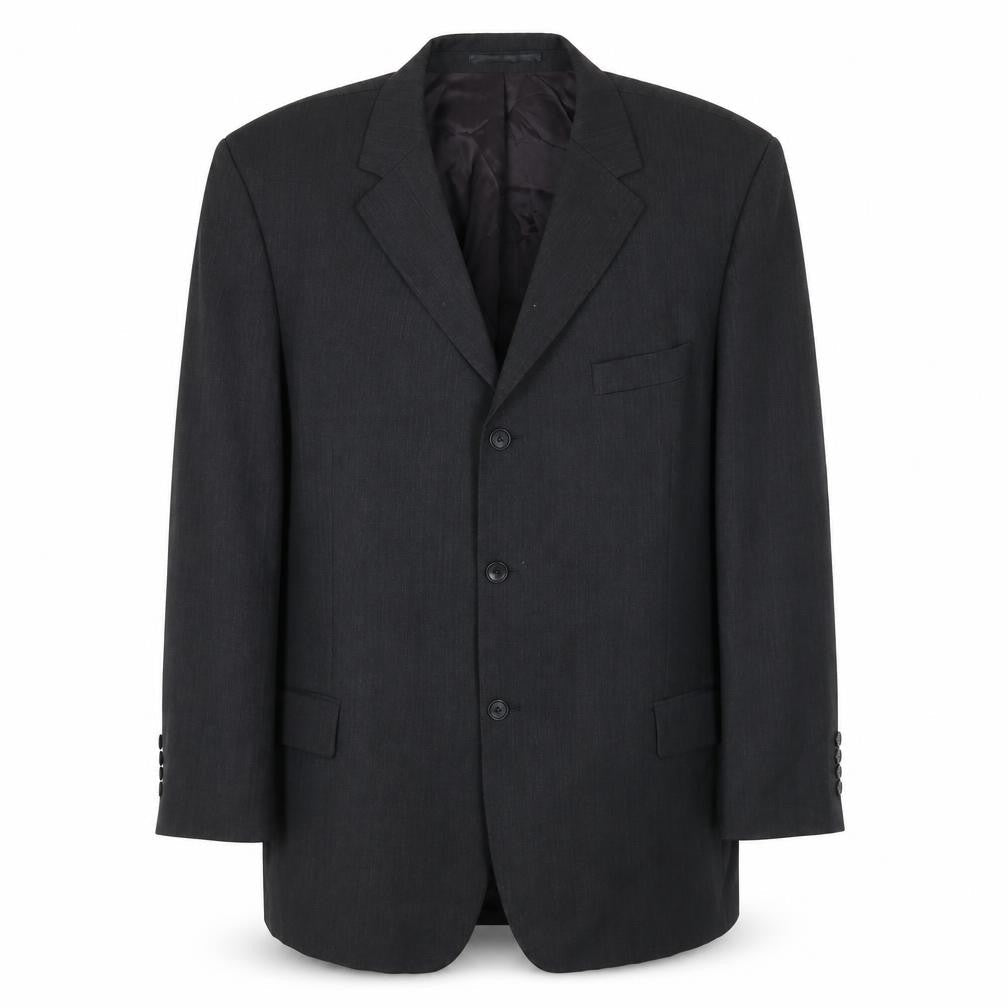 Pierre Cardin Men's Black Blazer, 44 Chest, Regular Fit