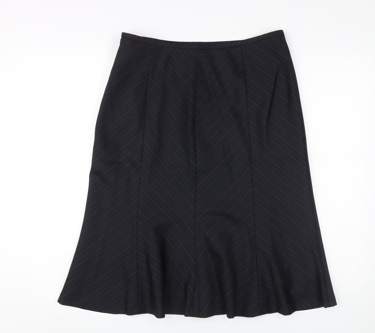 Austin Reed Women's Black Wool Pencil Skirt Size 12