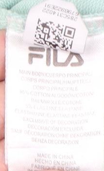 Fila Womens Blue Pullover Sweatshirt S