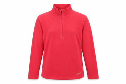 Gelert Women's Red Fleece Pullover Sweatshirt Size 10
