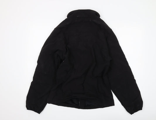 BOY-COT Men's Black Soft Shell Jacket S Regular Fit