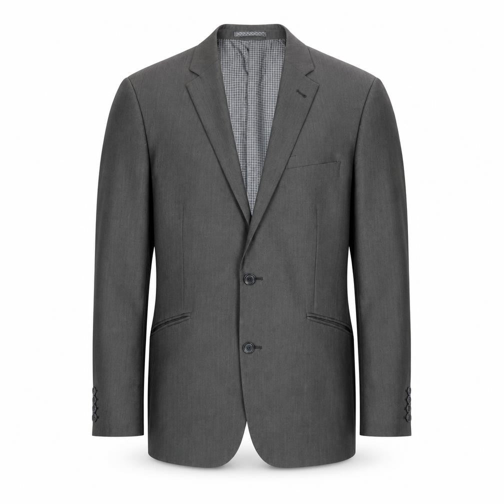 1860 Men's Grey Slim Fit Blazer 36S, Formal, Excellent