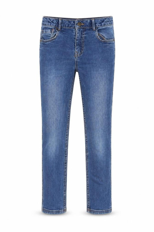 FatFace Girls Blue Denim Skinny Jeans - Size 10 Years
