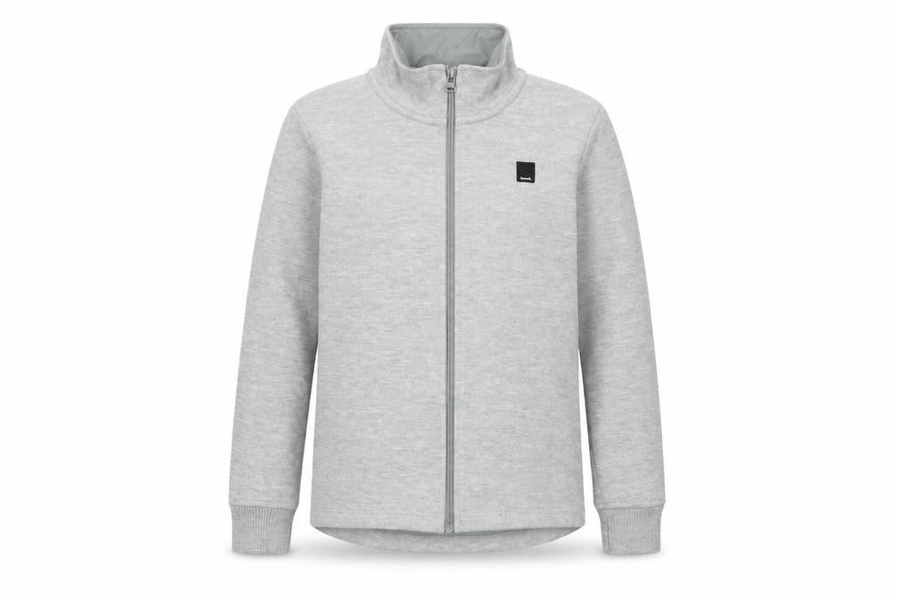 Bench Boys Grey Full Zip Sweatshirt 11-12 Years Lightweight