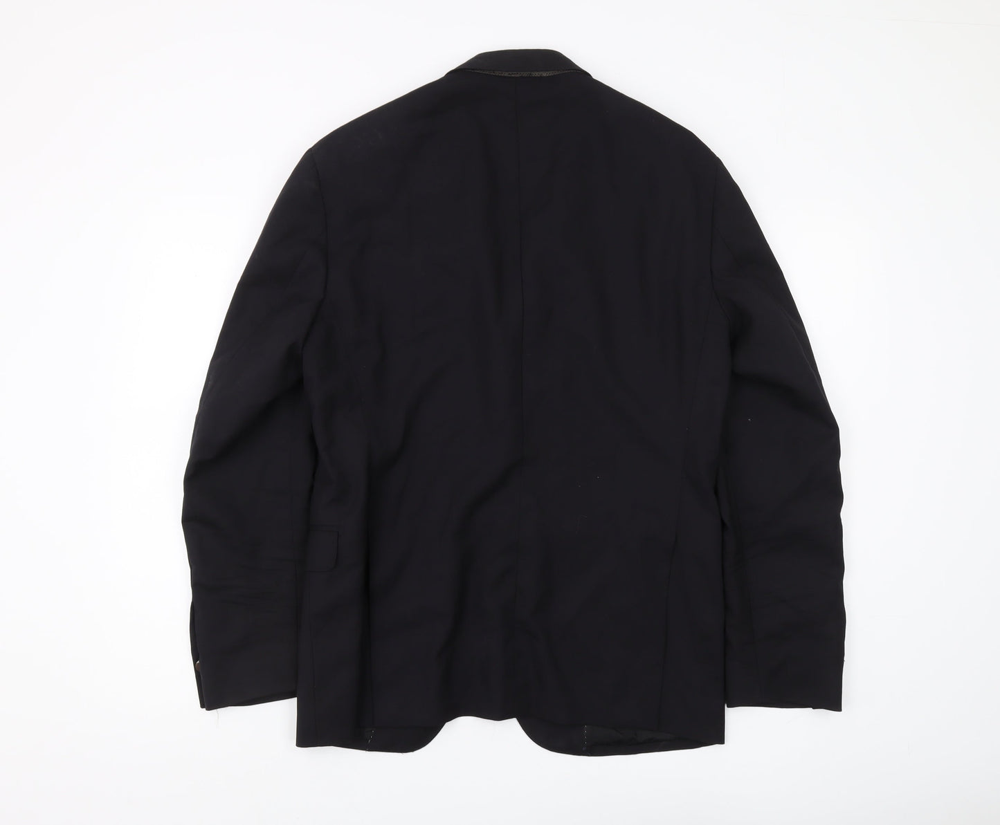 Men's Massimo Dutti Black Blazer, Size 40R
