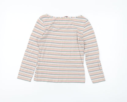 Monsoon Women's Multicoloured Striped Long Sleeve Top