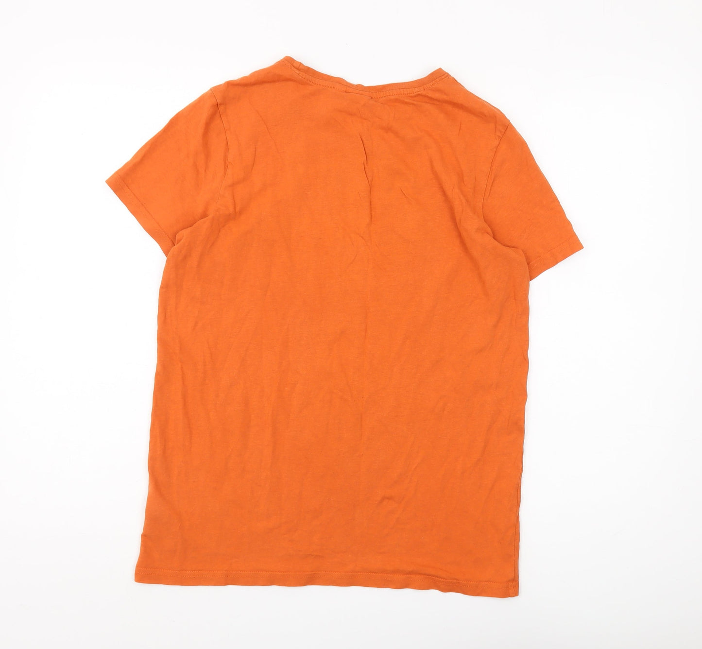 Batman Boys Orange Superhero Graphic Print T-Shirt 16 Years