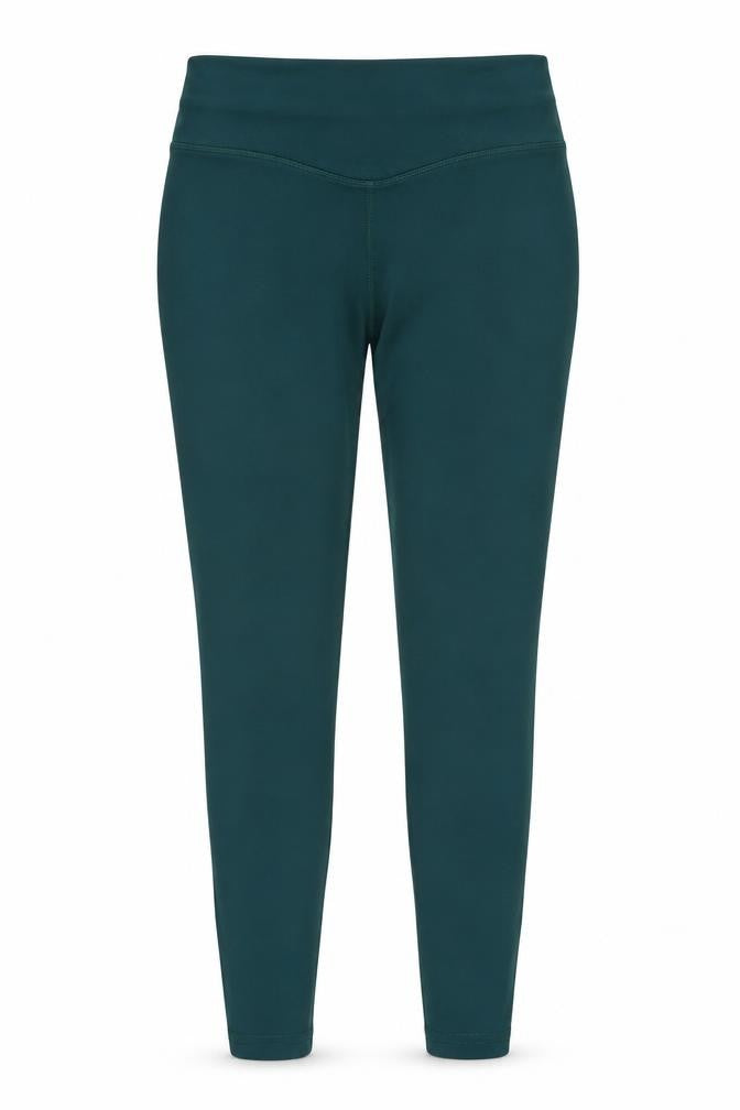 Dunnes Stores Women's Green Leggings, Medium, Active