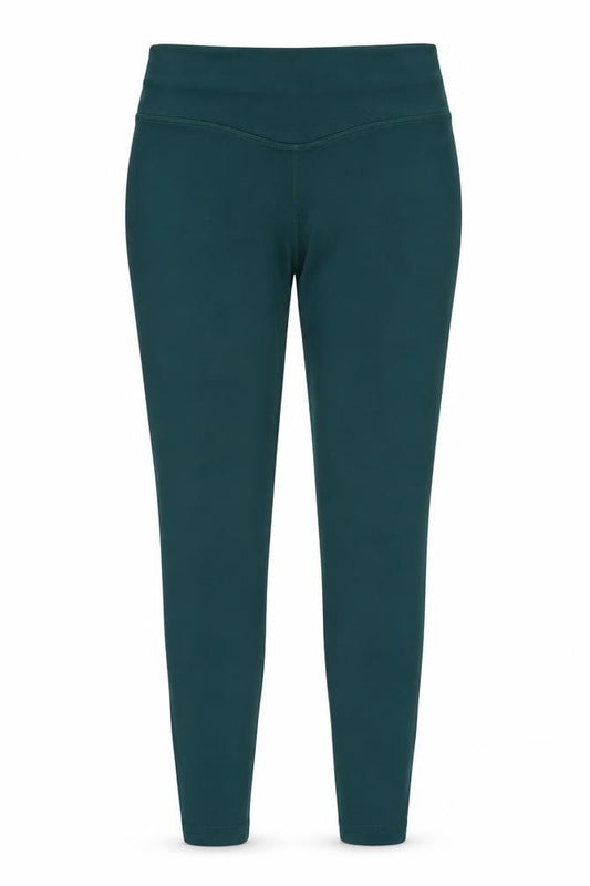 Dunnes Women's Green Leggings, Medium, Active