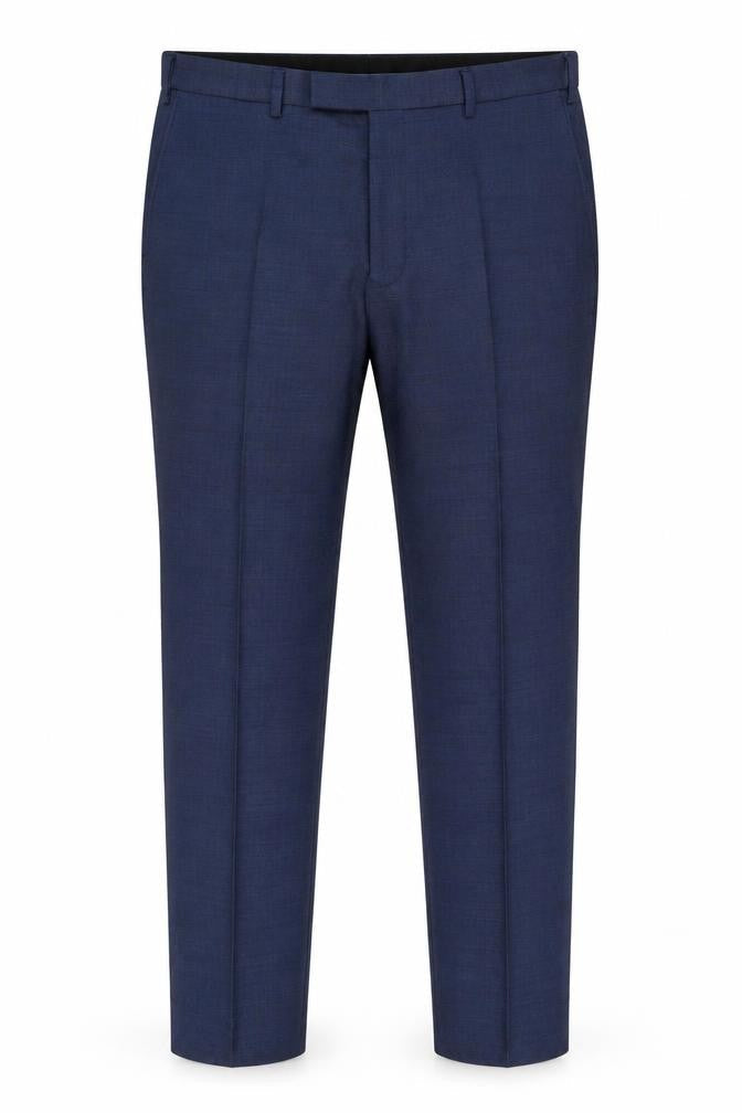 Marks & Spencer Men's Blue Slim Dress Pants