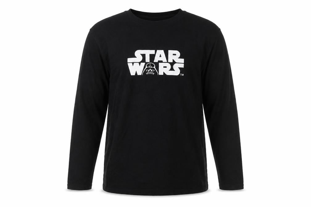 Star Wars Men's Black XL Logo Pyjama Top