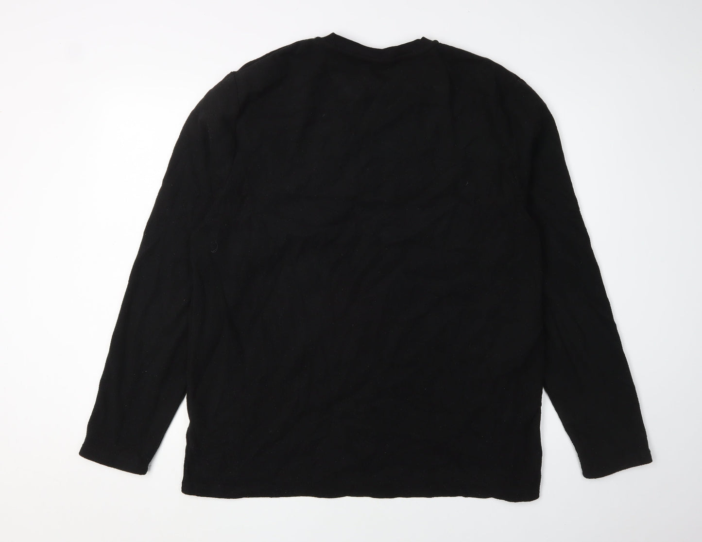 Star Wars Men's Black XL Logo Pyjama Top