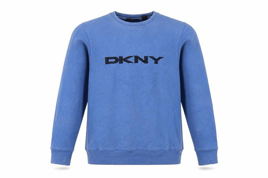 DKNY Blue Men’s S Sweatshirt Logo Pullover