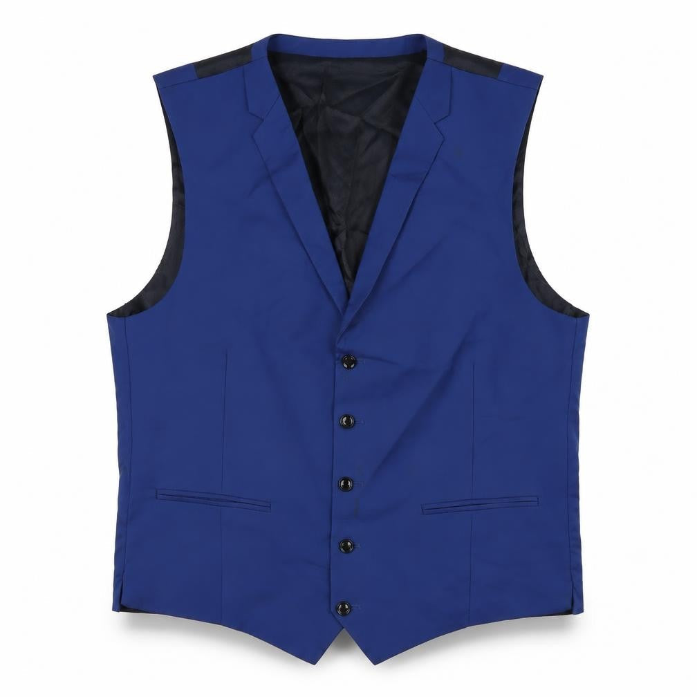 Austin Reed Blue Men's Suit Waistcoat, Size 42R