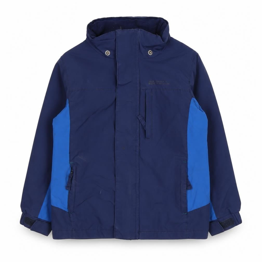Mountain Warehouse Boys Blue Waterproof Jacket Size 3-4 Years