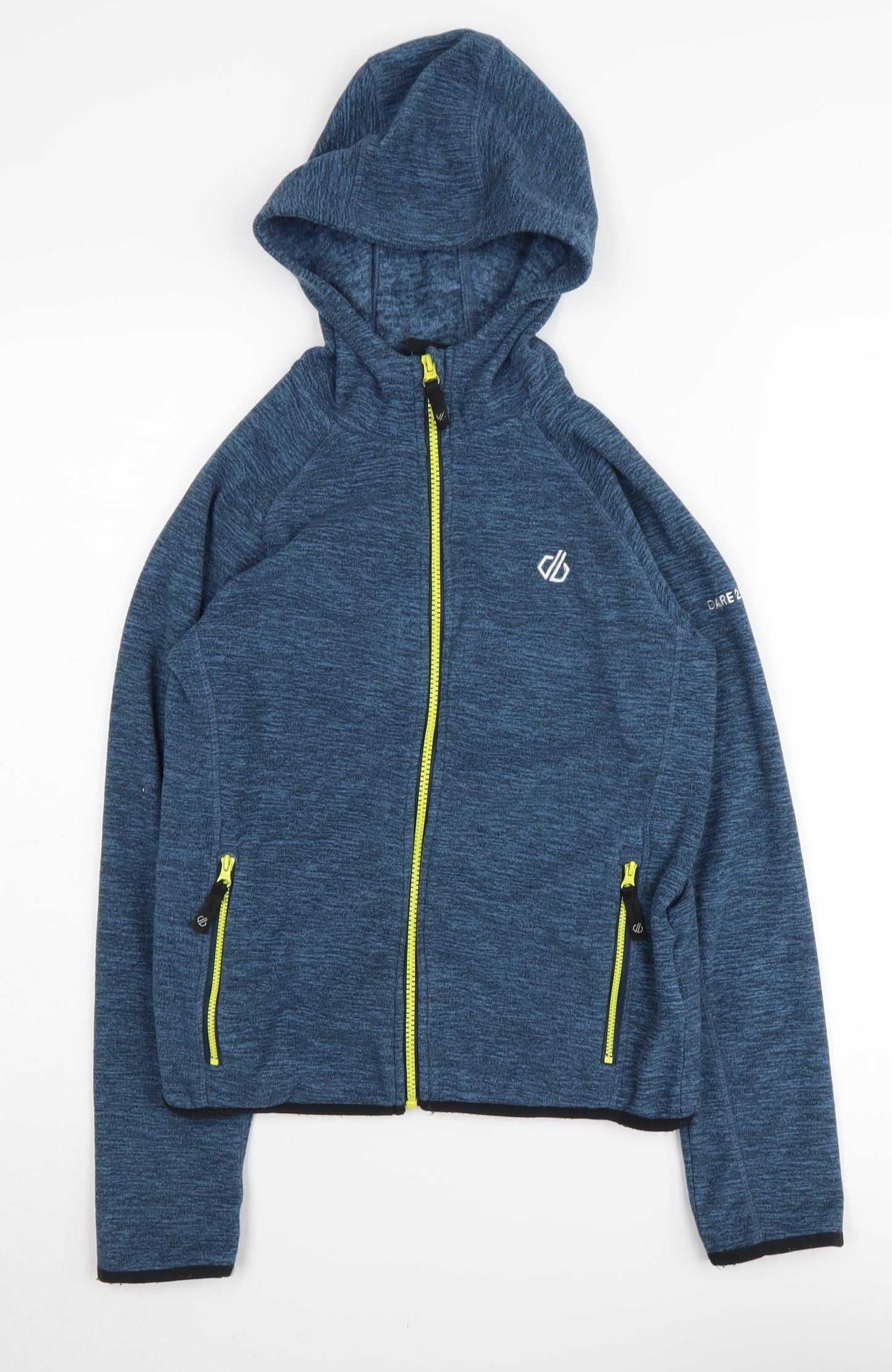 Dare2b Boys Blue Full Zip Hoodie, 13 Years, Polyester