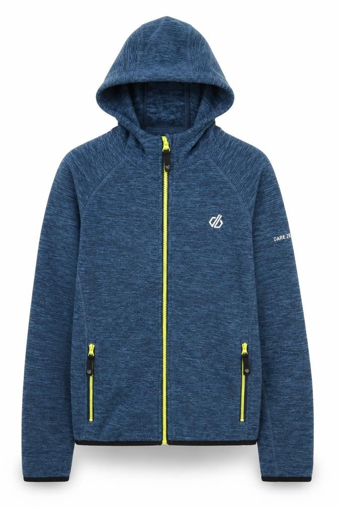 Dare2b Boys Blue Full Zip Hoodie, 13 Years, Polyester