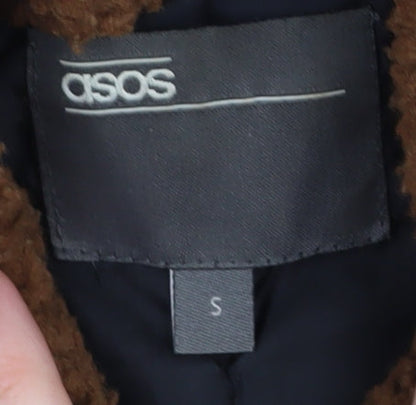 Additional view of ASOS Men's Green Bomber Jacket, S, Zipped Pockets