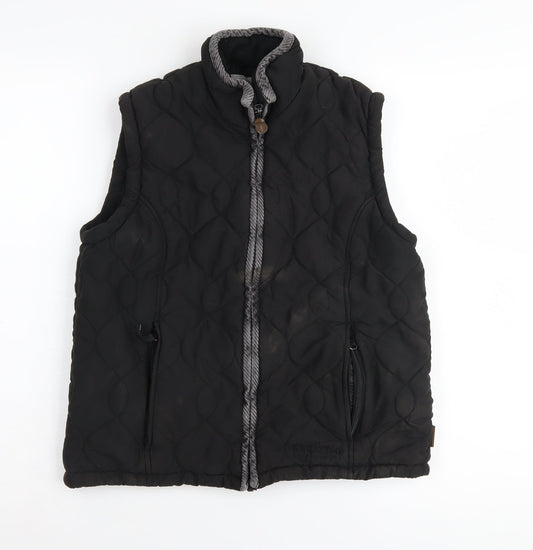 Regatta Women's Black Quilted Waistcoat Size 12