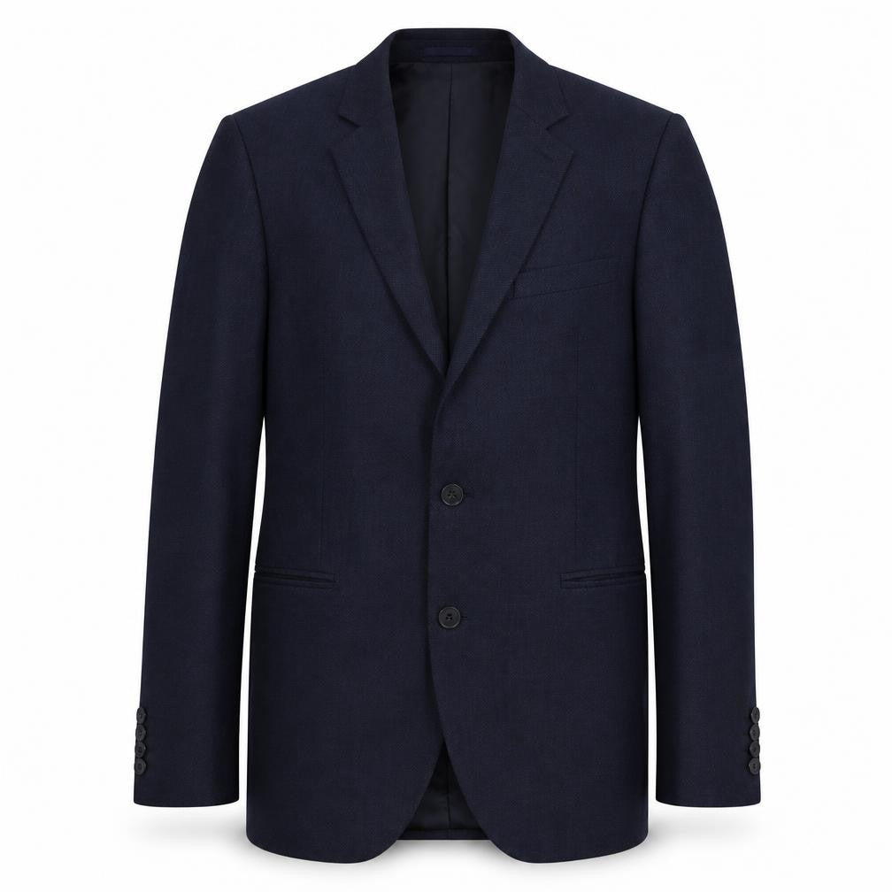 Jaeger Men's Blue Blazer, Size 40R, Regular Fit