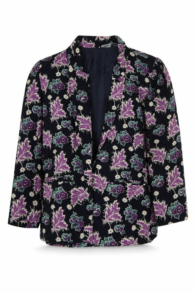Alexon Women's Multicoloured Floral Suit Jacket, M, Lined, Regular Fit