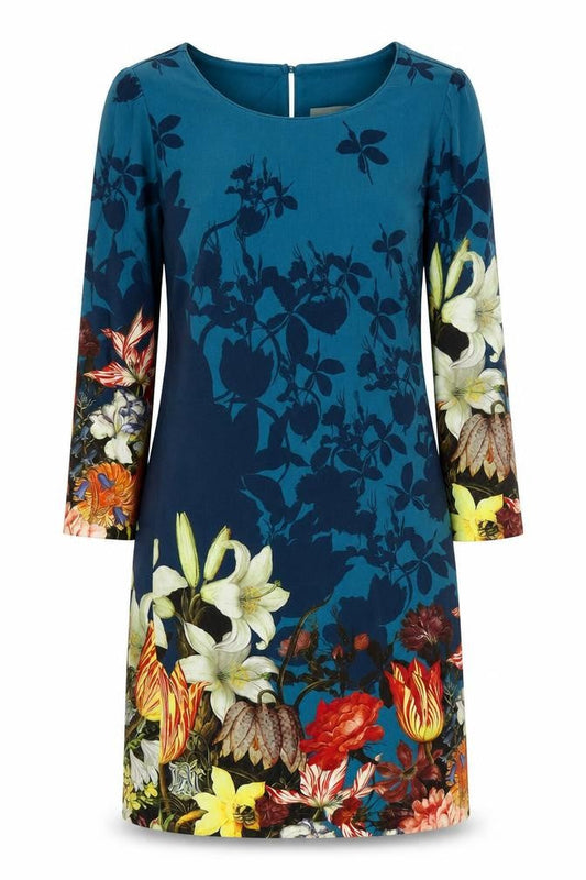 White Stuff Women's Floral Shift Dress, UK 6, Multicoloured