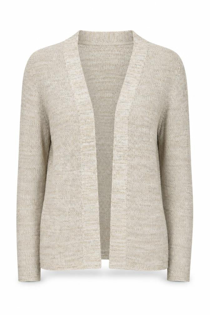 Windsmoor Women's Beige Cardigan, Size S, V-Neck Knit