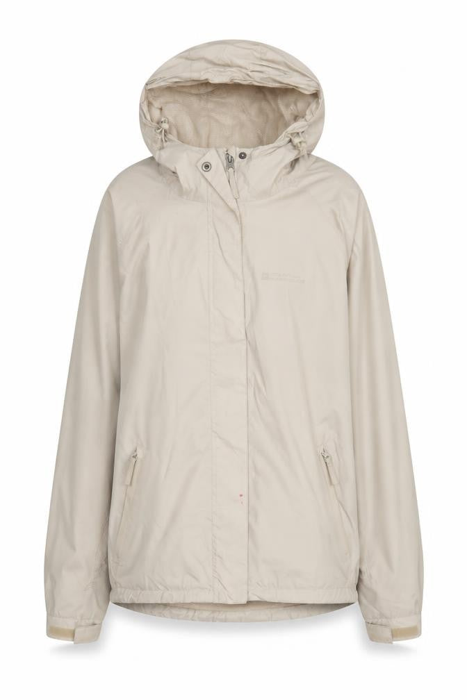 Mountain Warehouse Women's Beige Rain Jacket Size 12