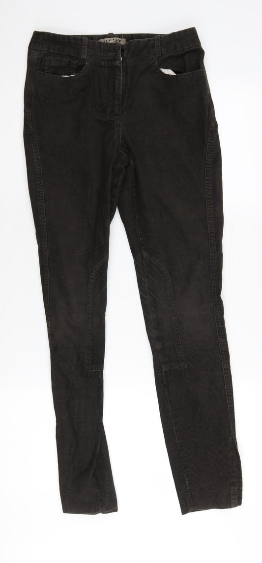 Jigsaw Women's Black Corduroy Trousers Size 8