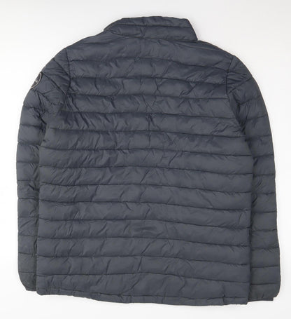 Rydale Men's Grey Puffer Jacket M Insulated Winter